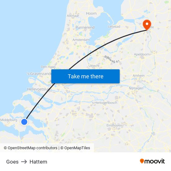 Goes to Hattem map