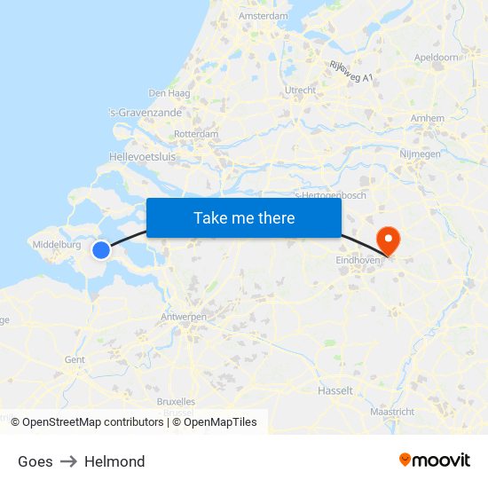 Goes to Helmond map