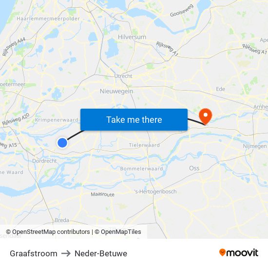 Graafstroom to Neder-Betuwe map