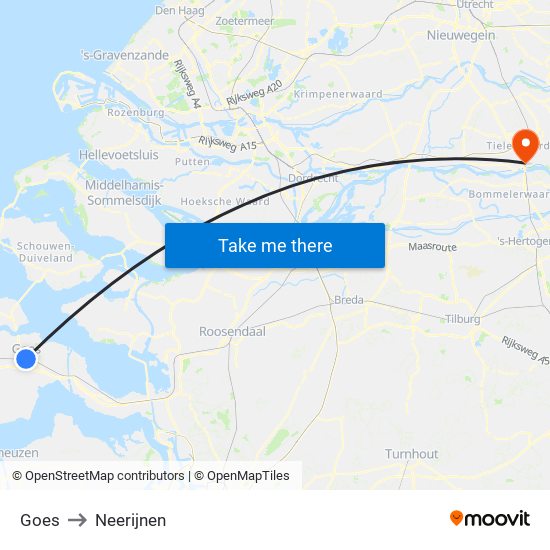 Goes to Neerijnen map