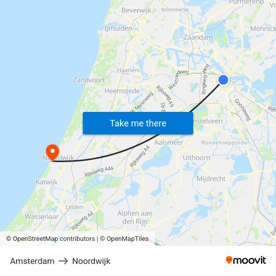 Driving directions to Van der Wiel Bouw, 's-Gravendijckseweg, Noordwijk ZH  - Waze