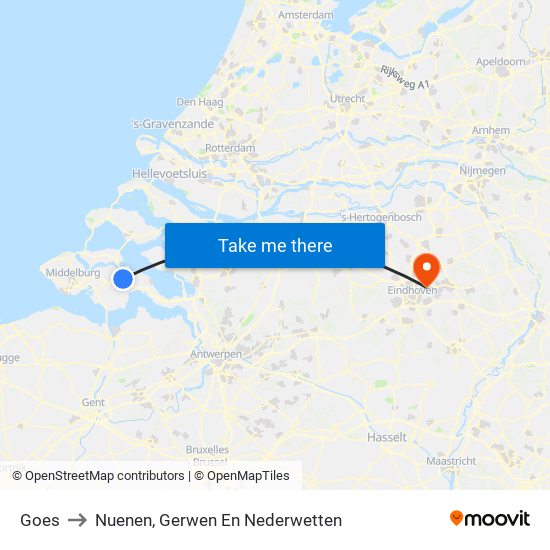 Goes to Nuenen, Gerwen En Nederwetten map