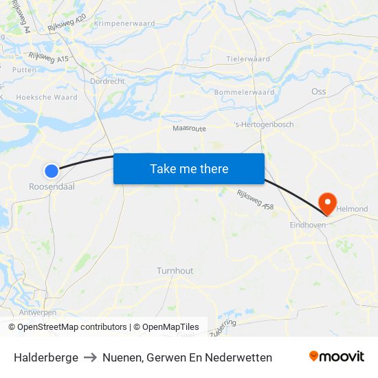 Halderberge to Nuenen, Gerwen En Nederwetten map