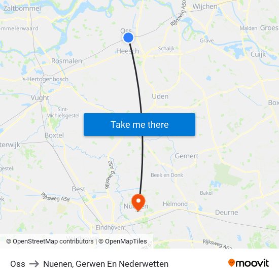 Oss to Nuenen, Gerwen En Nederwetten map