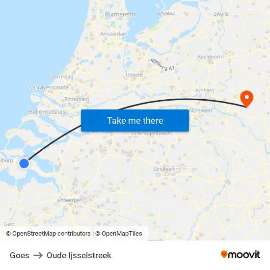 Goes to Oude Ijsselstreek map