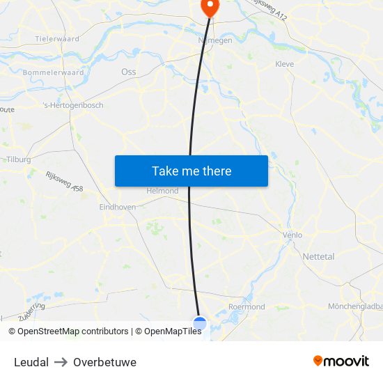 Leudal to Overbetuwe map