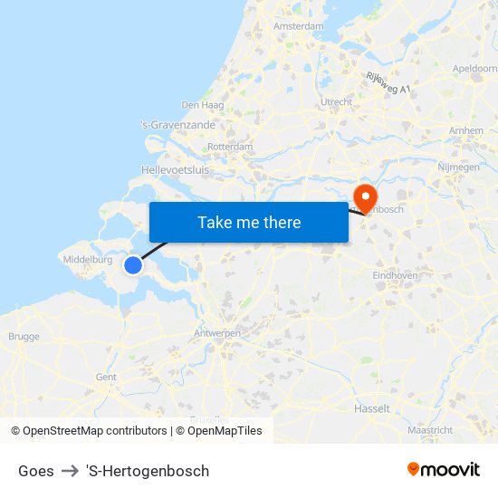 Goes to 'S-Hertogenbosch map