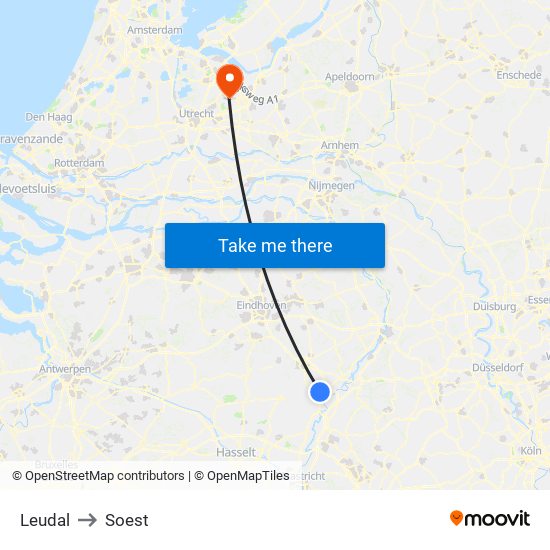 Leudal to Soest map