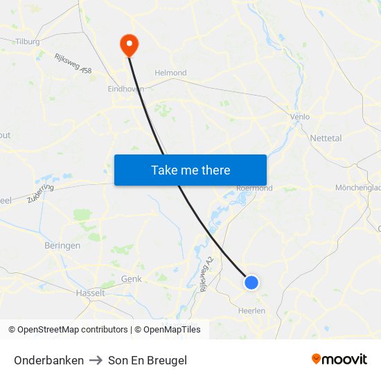 Onderbanken to Son En Breugel map