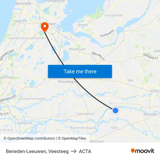 Beneden-Leeuwen, Veesteeg to ACTA map