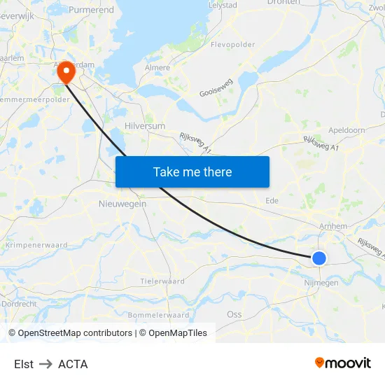 Elst to ACTA map