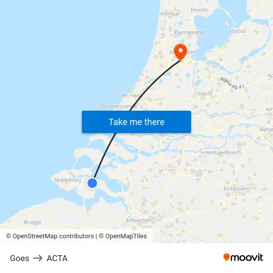 Goes to ACTA map