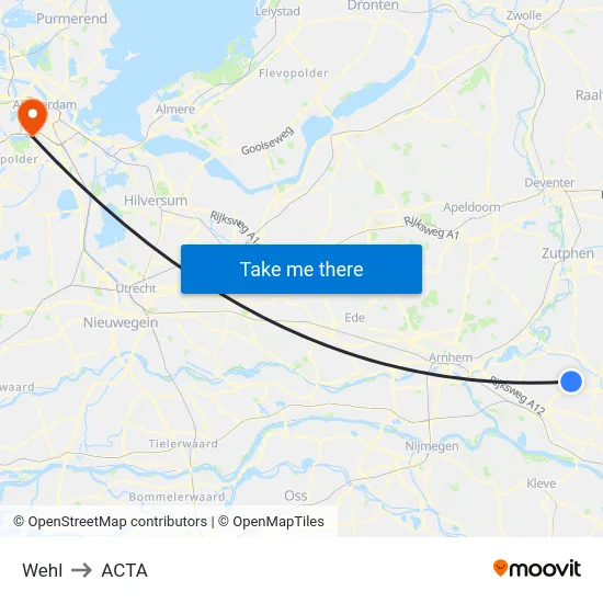 Wehl to ACTA map