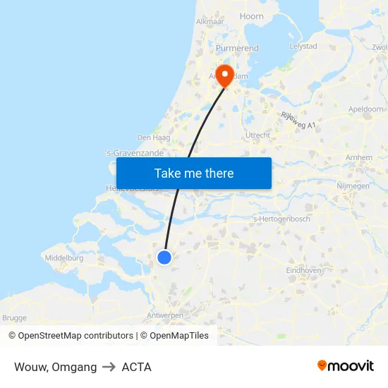 Wouw, Omgang to ACTA map