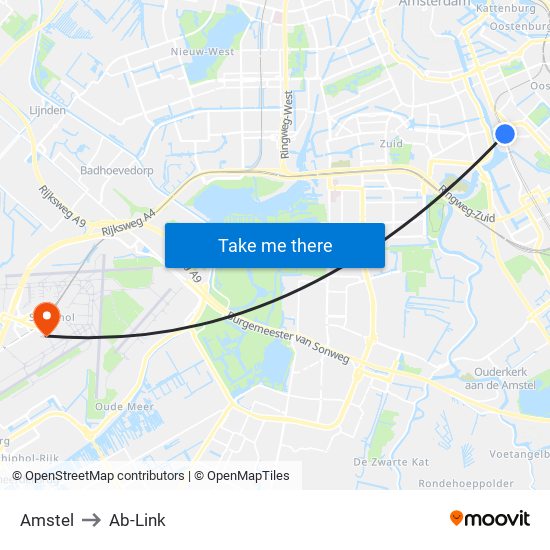 Amstel to Ab-Link map