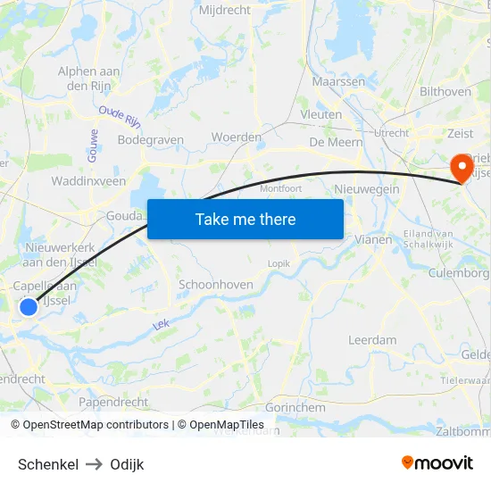 Schenkel to Odijk map