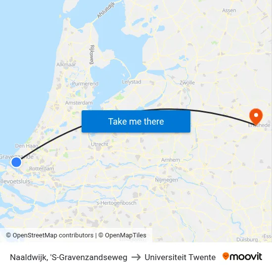 Naaldwijk, 'S-Gravenzandseweg to Universiteit Twente map