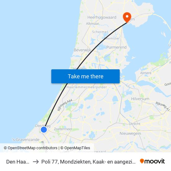 Den Haag Hs to Poli 77, Mondziekten, Kaak- en aangezichtschirurgie map