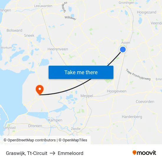 Graswijk, Tt-Circuit to Emmeloord map
