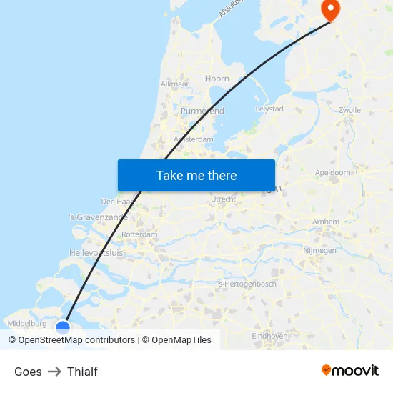 Goes to Thialf map