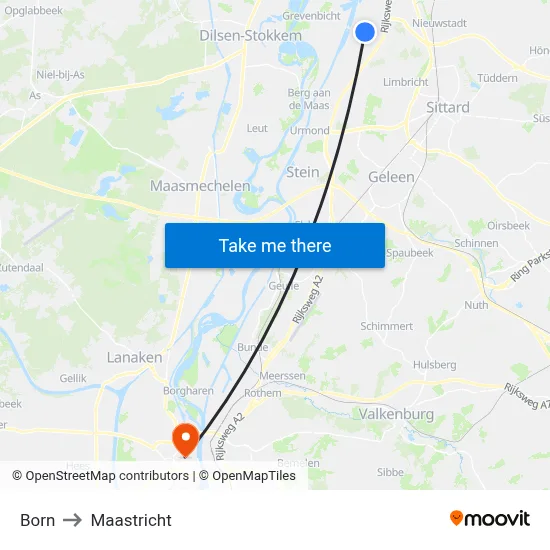 Born to Maastricht map