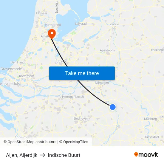 Aijen, Aijerdijk to Indische Buurt map