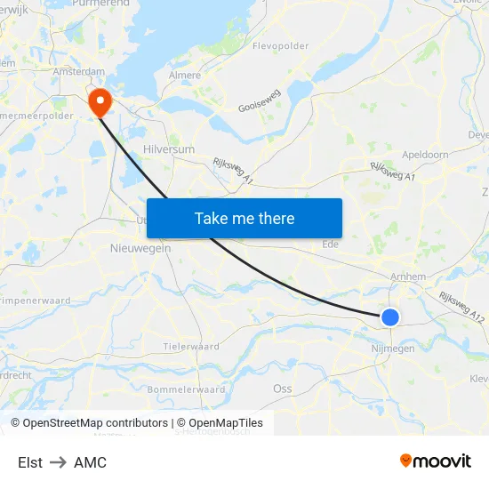 Elst to AMC map