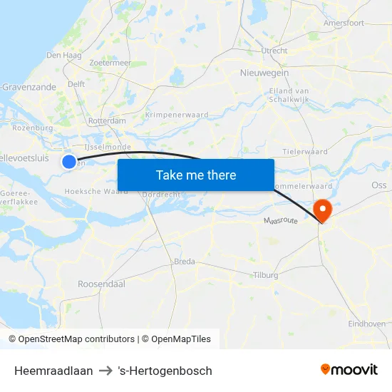Heemraadlaan to 's-Hertogenbosch map