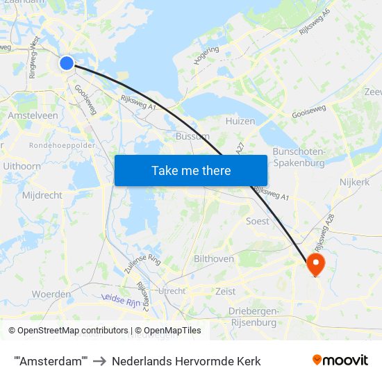 ""Amsterdam"" to Nederlands Hervormde Kerk map