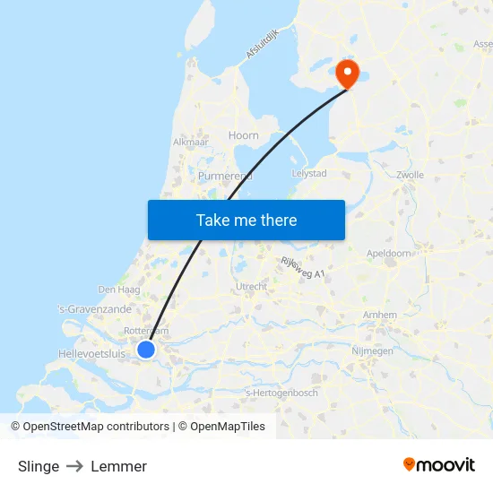 Slinge to Lemmer map