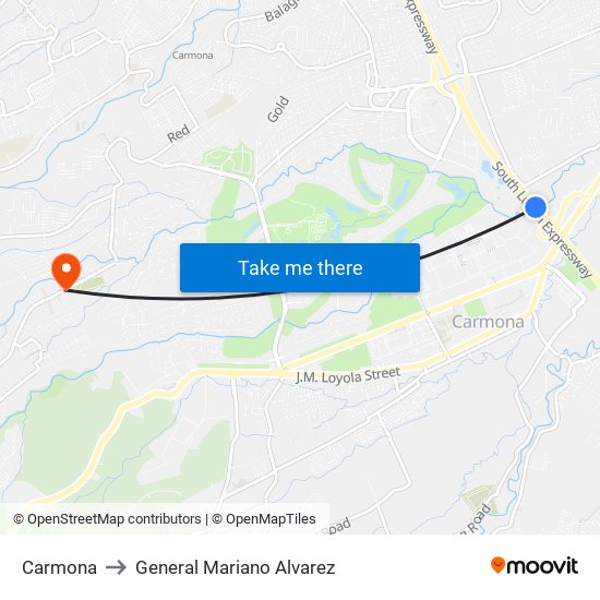 Carmona to Carmona map