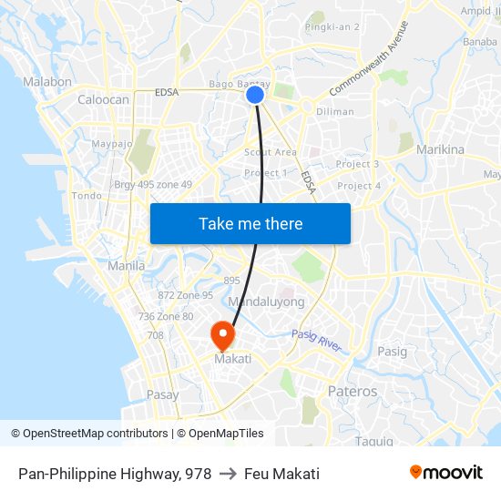 Pan-Philippine Highway, 978 to Feu Makati map