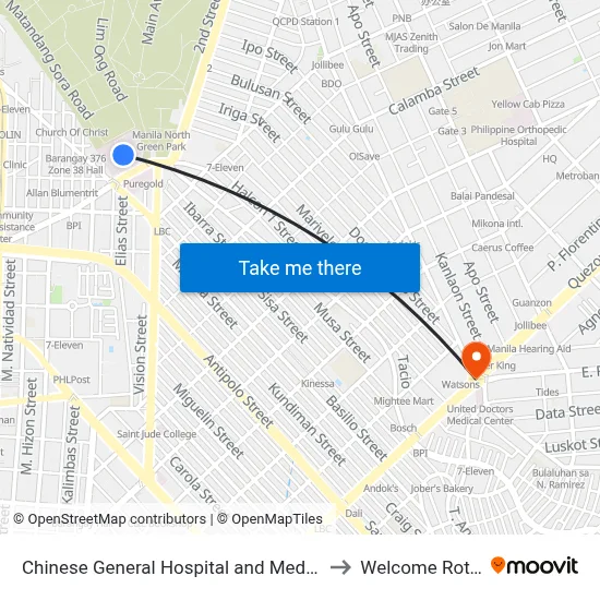 Chinese General Hospital and Medical Center to Welcome Rotonda map
