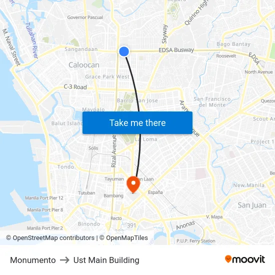 Monumento to Ust Main Building map