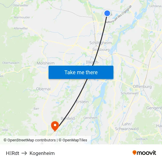 HRdt to Kogenheim map