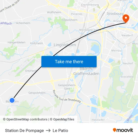 Station De Pompage to Le Patio map