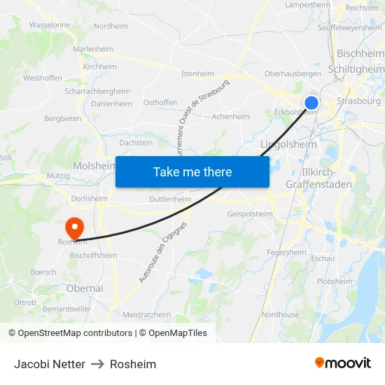 Jacobi Netter to Rosheim map