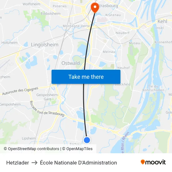 Hetzlader to École Nationale D'Administration map