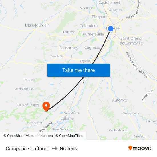 Compans - Caffarelli to Gratens map