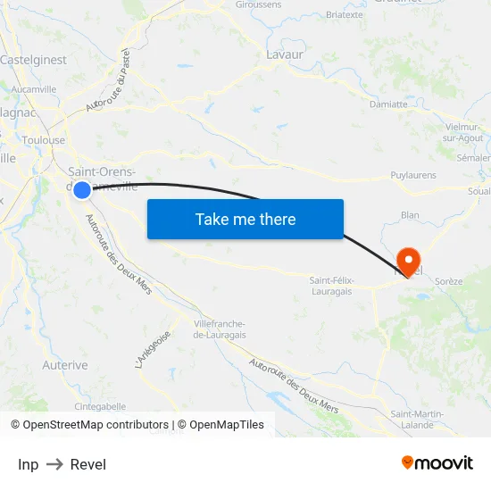 Inp to Revel map