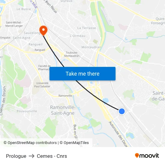 Prologue to Cemes - Cnrs map