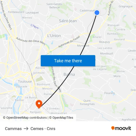 Cammas to Cemes - Cnrs map