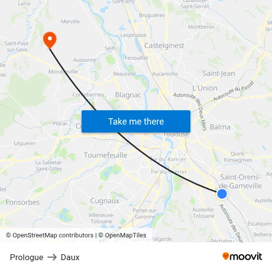 Prologue to Daux map