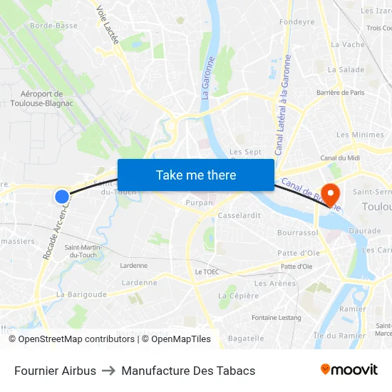 Fournier Airbus to Manufacture Des Tabacs map