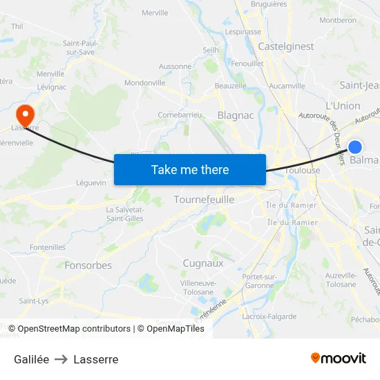 Galilée to Lasserre map