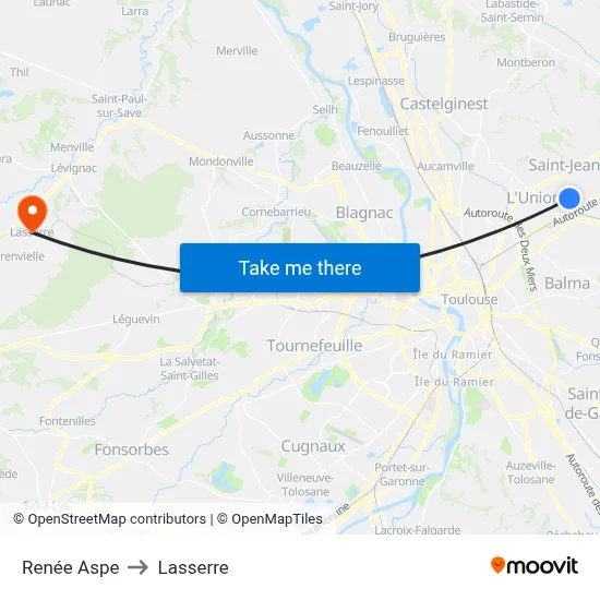 Renée Aspe to Lasserre map