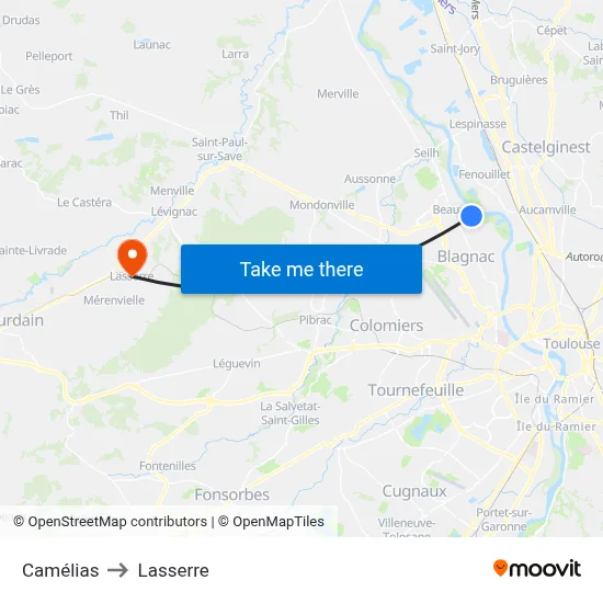 Camélias to Lasserre map