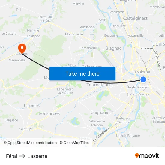 Féral to Lasserre map