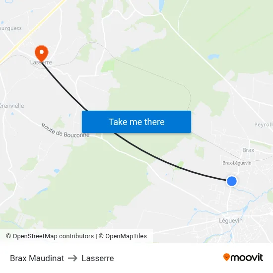 Brax Maudinat to Lasserre map