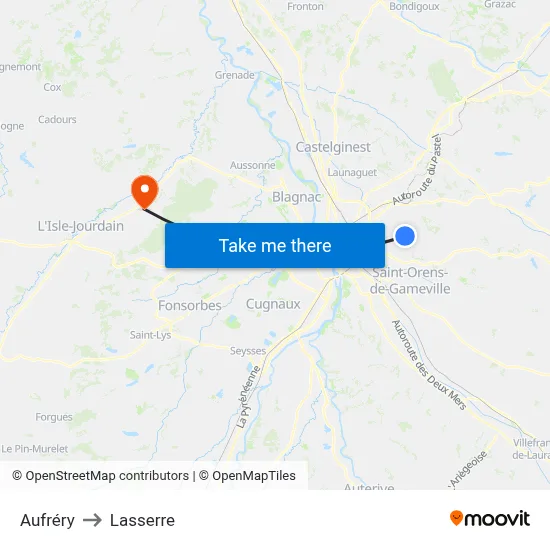 Aufréry to Lasserre map